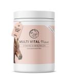 Annimally Multi Vital Powder for Horses - 550g Multivitamin with Vitamin B Complex Immune Support Vitamins A D3 E & Essential Nutrients - Buy Online on GoSupps.com