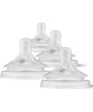 Philips AVENT Natural Response Baby Bottle Nipples Flow 3 1M+ 4pk SCY963/04 - Buy Online on GoSupps.com