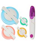 Zhaoyao Pom Pom Makers Set - 4 Sizes, DIY Fluff Ball Weaver with Cutter Scissors for Wool Yarn Knitting Craft - Buy Online on GoSupps.com