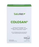 Saluvet Colosan 100 ml - Approved Medicine for Horses Cattle Pigs Sheep Goats Rabbits & Dogs | Treat Flatulence & Gastrointestinal Disorders - International Shipping Available - Buy Online on GoSupps.com