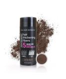 All-Natural Hair Fibers for Thinning Hair - Medium Brown | Hair Volume Powder & Bald Spot Cover Up for Men & Women - 0.98 Oz - Buy Online on GoSupps.com