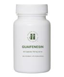 Guaifenesin Capsules 750mg - Pure Guaifenesin, 50 Capsules - Buy Online on GoSupps.com