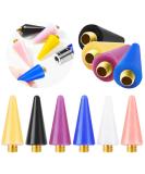 Yzzseven 6-Piece Nail Rhinestones Picker Replacement Wax Tips Set - 6 Colors, Style 10 - Buy Online on GoSupps.com