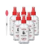 Witch Hazel Facial Mist Toner & Aloe Vera - 8oz Rose Petal | Alcohol-Free Hydrating Mist | Pack of 6 with Nose Cleaning Brush - Radiant Skin & Balance - Buy Online on GoSupps.com