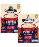 Protein Porridge Bundle With Quaker Oat So Simple Protein Original Porridge Sachets 8x38g Bags 302g Box (2 Pack) - Buy Online on GoSupps.com