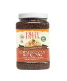 Pride Of India - Natural Royal Red Bolivian Quinoa - Protein Rich Whole Grain Jar 3.3 Pound (1.5 Kilo) Jar (2.2 Pound + 50% Extra Free 3.3 Pounds Total) - Buy Online on GoSupps.com