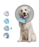 Supet Protective Collar for Pets - Plastic Tapes for Cats & Small Dogs (Gray M Neck 11.8-13.5 in) | International Shipping Available - Buy Online on GoSupps.com