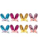 Minkissy 8-Piece Rabbit Baby Girl Hair Accessories | Easter Sequin Hair Clips & Bowknot Loops for Toddlers - Buy Online on GoSupps.com