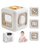 Spermuoy Busy Activity Cube - Montessori Toy for 1 Year Olds | International Shipping - Buy Online on GoSupps.com