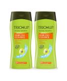 Hair Fall Control Natural Shampoo with Bhringraj - Strengthen & Shine (Pack of 2 200 ml) - Effective Breakage Protection & Healthy Hair - Buy Online on GoSupps.com