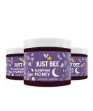 Just Bee Sleeptime Honey Multipack Lavender flavoured Natural Honey with Valerian Root and Vitamin B (3x260g jar) - Buy Online on GoSupps.com
