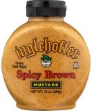 Inglehoffer Spicy Brown Mustard Squeeze (6 Pack, 10 Oz Each) - Buy Online on GoSupps.com