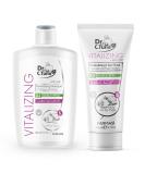 Dr. C. Tuna Vitalizing Garlic Shampoo and Mask Set - Natural Hair Treatment for Growth, Loss Prevention, Scalp Relief | With Capixyl - Buy Online on GoSupps.com