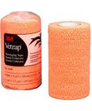 Buy 3M 1410BO Vetrap 4x5YD Orange Tape - Durable Vet Wrap for Pet Care | International Shipping Available - Buy Online on GoSupps.com