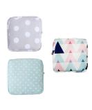 Hoshisea 3-Piece Small Bags Set for Girls | First Period Kit | Tampon & Sanitary Napkin Storage | Travel Cosmetic Pouches - Buy Online on GoSupps.com