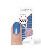 Original Miss Sophie Nail Foils - Dark Petrol Ultra-Thin Nail Polish Stripes for Finger & Toenails | Compatible with Natural Acrylic Gel & Shellac Nails | International Shipping Available - Buy Online on GoSupps.com