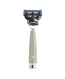 M HLE RYTMO Melange Grey 5-Blade Razor - Premium Quality Shaving | International Shipping Available - Buy Online on GoSupps.com