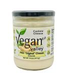 VEGAN VALLEY Mild Cashew Cheeze Sauce 14.5 oz - Tangy Vegan Nacho Cheeze - Gluten-Free Dairy-Free Non-GMO Plant Based - Perfect Vegan Pasta Sauce & Dip - Buy Online on GoSupps.com