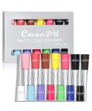 14-Color Waterproof Liquid Eyeliner Set - Long-Lasting Neon Makeup for Girls | International Shipping - Buy Online on GoSupps.com