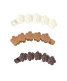 3 Pieces Banana Hair Clips Nonslip Fish Combs Plastic Banana Classic Hair Clips Stong Hold Banana Clip French Barrettes Hair Accessories for Women and Girls - Buy Online on GoSupps.com