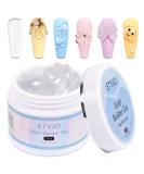 Solid Gel Builder for Nails - 50g Clear Non-Stick 3D Carving Gel for Nail Art & Nail Extensions | UV Home DIY Salon Quality - Buy Online on GoSupps.com