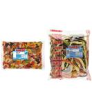 HARIBO Mini Jelly Babies Bulk Bag 3 kg (Pack of 1) 11150 & Yellow Belly Giant Snakes Yellow Bellies Bulk Sweets 3kg 3 kg (Pack of 1) + Yellow Bellies Bulk Sweets - Buy Online on GoSupps.com
