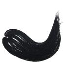 Coolbers 20 Inch Box Braids Crochet Hair Extensions - Ombre Synthetic Crochet Braids for Black Women (20 Inch 1B) - Buy Online on GoSupps.com