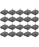 High Heel Tips Replacement Kit - 10 Pairs Women's Shoe Repair Dowels & Pin Tips (Black 16x16 - Buy Online on GoSupps.com