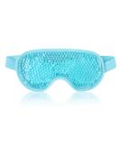 NEWGO Cooling Gel Mask for Puffy Eyes Reusable Hot Cold Therapy for Migraine Headache Dark Circles Dry/Swollen Eyes Sinus Pain Light Blue - Buy Online on GoSupps.com