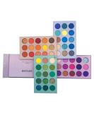 60-Color High-Pigmented Makeup Palette | Durable Matt & Shimmer Eyeshadows | Professional Eye Cosmetics for Flawless Makeup - Buy Online on GoSupps.com