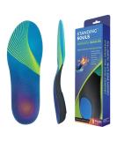 Standing Souls Orthotic Insoles - Pain Relief for Plantar Fasciitis, Flat Feet, Heel Spurs | Arch Support & Shock Absorption | Work Boot Cushion Inserts for Running & Hiking | Men & Women - Size M (Men's 8-10/Women's 9-11) - Buy Online on GoSupps.com