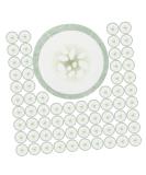 Healeved 200pcs Cucumber Eye Masks - Hydrating Eye Patches for Women | Non-Woven Eye Pads for Facial Care & Skincare - Buy Online on GoSupps.com