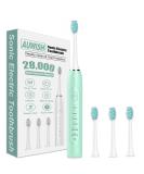 Sonic Electric Toothbrush for Adults and Kids Rechargeable Kids Electric Toothbrush with Timer 4 Toothbrushes Heads 6 Mild Modes Power Toothbrush for Sensitive Teeth and Children(6Y+) - Buy Online on GoSupps.com
