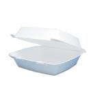 Dart 85HT1R Med Perforated Foam Hinged Container, 8.5 in (Case of 200) - Buy Online on GoSupps.com