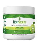 Barton Nutrition Green Apple Fiber Greens - Probiotic Formula with 30 Superfoods for Gut and Heart Health - 30 Servings - Buy Online on GoSupps.com