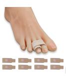 Winiyou Fabric Toe Wraps - 8 Pack Toe Splints for Broken, Hammer, Crooked, Curled Toe - Toe Separators Bandages for Straightening Small & Bent Toes - Men & Women - Buy Online on GoSupps.com