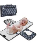 DZOZO Portable Nappy Changing Mat with Pockets - Waterproof & Foldable Baby Changing Pad for Travel - Infant Baby Mat Station - Buy Online on GoSupps.com