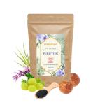 CULTIVATOR S Herbal Hair Dry Shampoo - Amla & Charcoal Powder 8.81Oz | Natural Anti-Dandruff Organic Treatment for Dry & Itchy Scalp - Buy Online on GoSupps.com