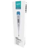 EUROPAPA Digital Fever Thermometer for Babies, Children, and Adults - Oral, Axillary, or Rectal Waterproof with Fever Alarm (Light Blue) - Buy Online on GoSupps.com