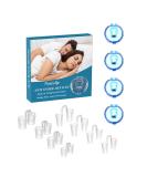 Snore Stopper Kit: 12 Pcs Anti-Snoring Nose Clips and Vents for Men and Women - Snoring Solution that Works - Buy Online on GoSupps.com