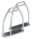 Kerbl 32634/1 High Grade Steel Stirrup - Silver 12 cm - Buy Online on GoSupps.com