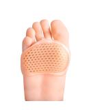 Buy Bukihome Silicone Foot Pads - 8 Piece Gel Cushions for Men & Women | Relief for Metatarsal Pain & Calluses | Comfortable Champagne Insoles - Buy Online on GoSupps.com