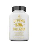 Grass Fed Beef Collagen Powder Supplement - Healthy Skin, Hair, Nails & Joints - 180 Capsules - Buy Online on GoSupps.com