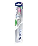 Dr. Best Polimed Toothbrush - Soft Bristles (1 Piece) for 49% Better Cleaning in Hard-to-Reach Areas | International Shipping Available - Buy Online on GoSupps.com