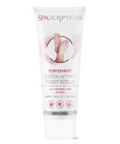 Buy SpaScriptions Peppermint Exfoliating Foot Scrub - Exfoliate & Restore with Coconut Oil & AHAs (10.5 oz) - International Shipping Available - Buy Online on GoSupps.com