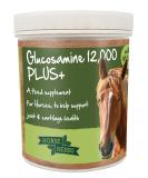 Horse Herbs Glucosamine 12 000 PLUS+ | Ready To Use Horse & Pony Supplement | Support For Equine Joints & Mobility (500g Tub) - Buy Online on GoSupps.com