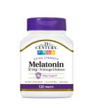 21st Century Melatonin 10 mg Prolonged Release - 120 Tablets | Sleep Aid & Restful Nights - Buy Online on GoSupps.com
