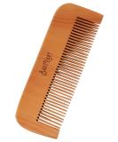 Bartzart Bartkamm - Premium Peach Tree Wood Beard Comb | Gentle Grooming for Healthy Beards | Perfect Beard Care Accessory (1 Pack) - Buy Online on GoSupps.com