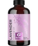 Premium Lavender Essential Oil for Hair, Skin, and Nails - Aromatherapy for Diffusers, Humidifiers, and Linens - Natural Bath Oil for Home Spa Self Care - Buy Online on GoSupps.com