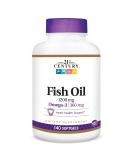 Buy 21st Century Fish Oil 1200 mg - 140 Softgels | Premium Omega-3 Supplement - Buy Online on GoSupps.com